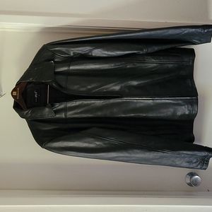 Men's leather jacket
